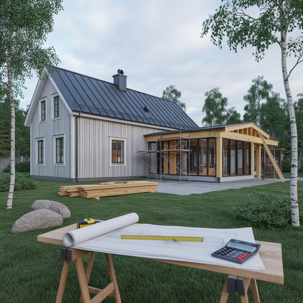 bygglov 2025 regler och kostnader for tillbyggnad