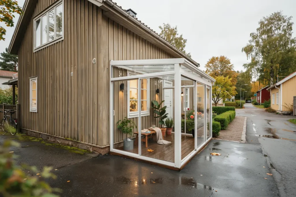 glasa in veranda eller altan smart l sning f r l ngre s song och h gre trivsel hemma