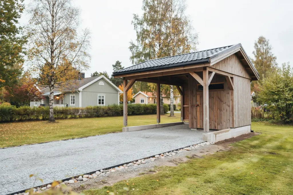 bygga carport med f rr d m tt grundarbete och smarta val f r en h llbar l sning